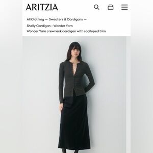 Aritzia Wilfred Shelly Cardigan - Wonder Yarn - Limited Edition — Heather Galaxy